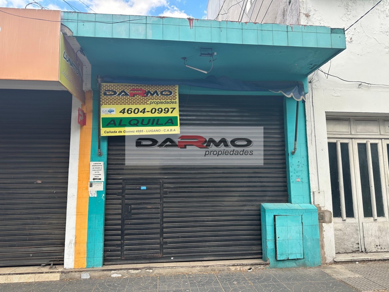 EXCELENTE LOCAL COMERCIAL SOBRE CHILAVERT (CENTRO COMERCIAL DE VILLA LUGANO) 20 M2 APROX IDEAL VARIOS RUBROS